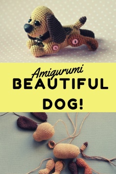 Amigurumi Beautiful Dog