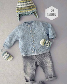 Knitting Set for Little Boy