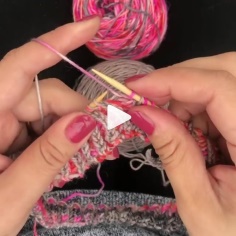 How to knit nice crochet pattern video tutorial