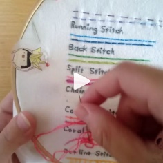 How to knit coral stitch video tutorial
