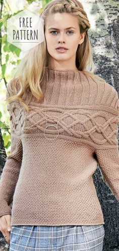 Knitting Sweater Free Pattern
