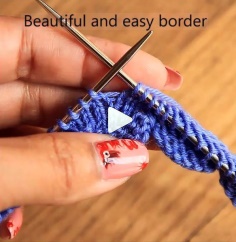 Beautiful Border for Knitting Projects