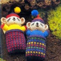 Amigurumi Little Knitted Mice
