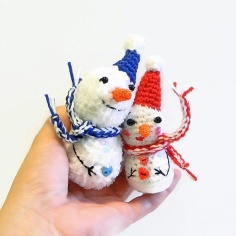 Amigurumi Snowman Crochet Description