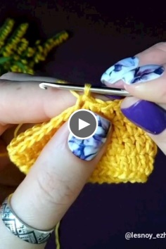 How to knit the starting crochet for begginers