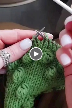 Crochet and Knitting Needles Astrakhan Stitch