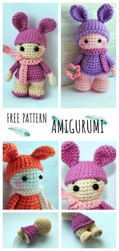 Amigurumi Lovely Doll Free Pattern
