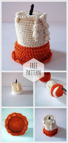 Crochet Candle Free Pattern