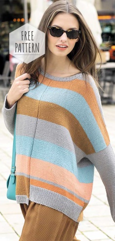 Knitted Stylish and Simple Free Pattern