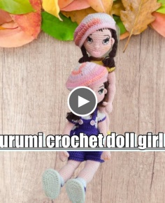 amigurumi girl crochet doll part3