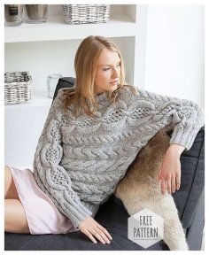  PULLOVER WITH BRAIDS TIED ACROSS