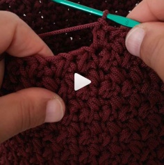 Crochet Edge Stitch Video Tutorial