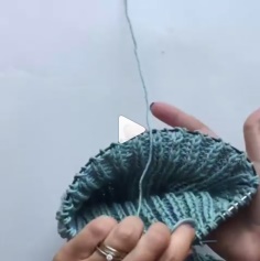 How to knit crochet pattern video tutorial