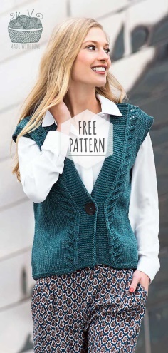 Green Vest Free Pattern