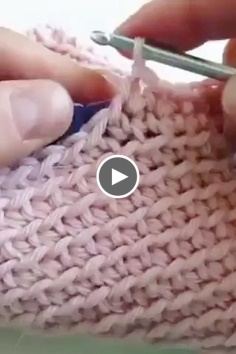How to insert a zipper into the knit with crochet hook 