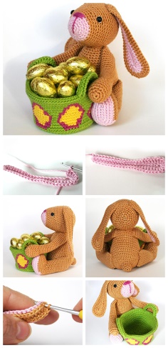 Crochet Toy Easter Bunny Tutorial