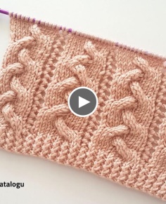 How to Knit Braid Model