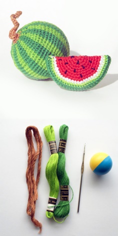 Crochet Watermelon Tutorial