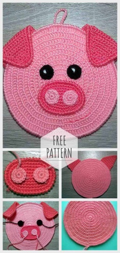 Knitted Pot Piglet Pattern