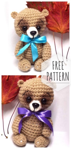 Amigurumi Sweet Bear Free Pattern