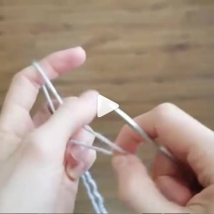 How to knit German Twisted Stitch video tutorial