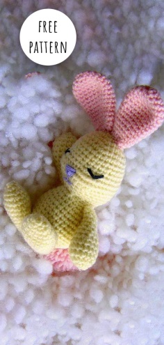 Amigurumi Baby Bunny Free Pattern