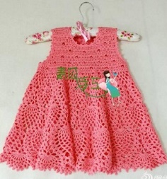 Dress for girl crochet