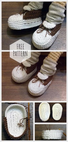 Crochet Shoes For Toys