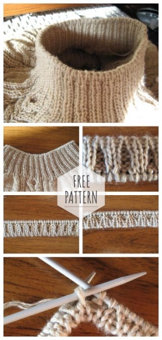 HOW TO CONNECT THE ELASTIC GUM FREE PATTERN
