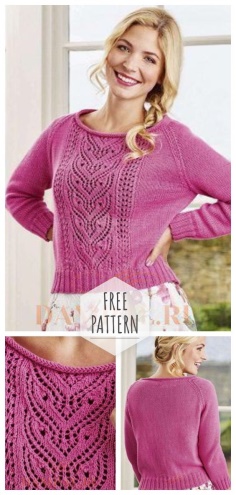 Womens pullover free pattern