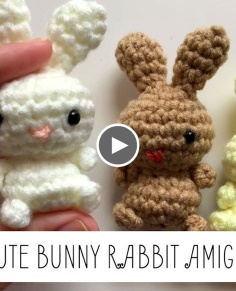 Crochet Cute Bunny Rabbit Amigurumi