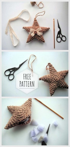 Crochet Star Ornamental Pattern