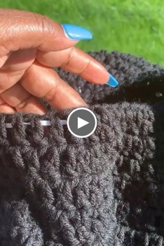 How to knit elastic into your crochetskirt