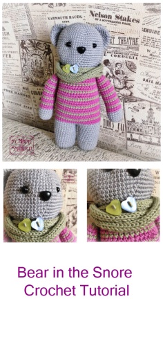 Bear in the Snore Crochet Tutorial