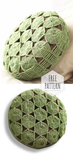 Crochet Cushion Free Pattern