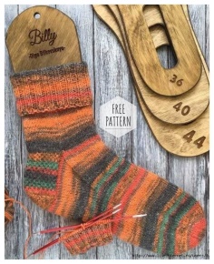 French horseshoe knit socks