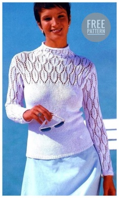SIMPLE PULLOVER FREE PATTERN