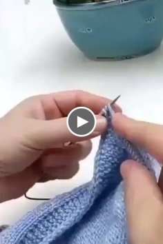 I-cord technique (knitting edge cutting)