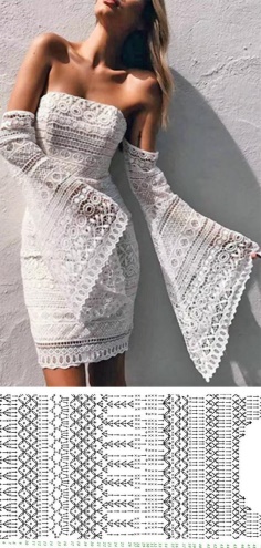 Lace Crochet Dress Pattern