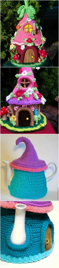 KNITTED HOOK HOUSES