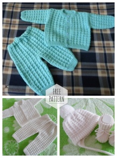 Suit for baby free pattern