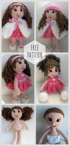Amigurumi Doll Free Pattern