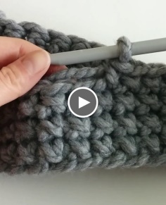 How to crochet Cross Stitch Single Crochet