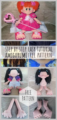 Step by Step Amigurumi Doll