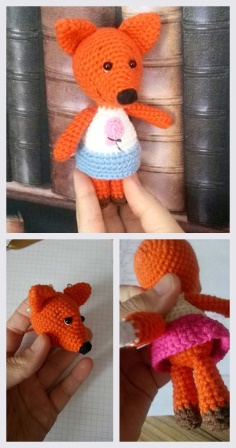 Crochet Toy Fox Tutorial