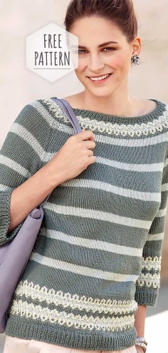 Knit Sweater Free Pattern