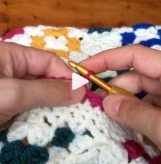 Crab Stitch Crochet Video Tutorial