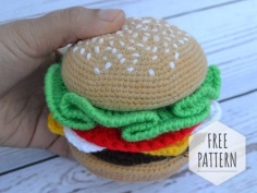 Master class on knitting Hamburger 