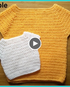 Child Sweater Crochet Tutorial