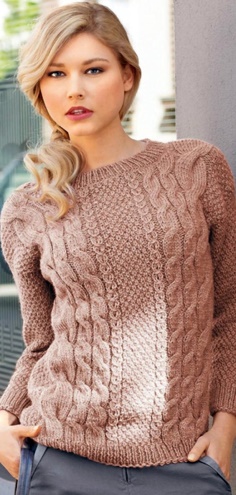 Stylish Sweater Crochet Pattern
